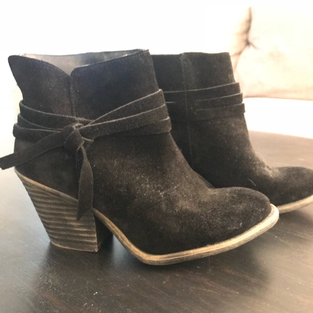 Sole Society Black Ankle Boot